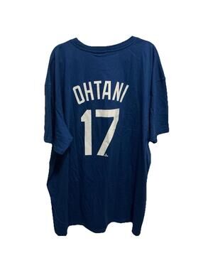 NWT Shohei Ohtani #17 Dodgers Nike Name and Number Shirt Size Mens 4XL